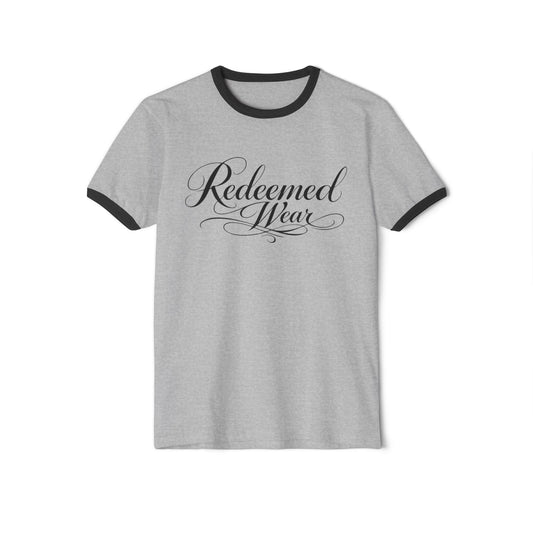 Men’s Vintage Ringer T-Shirt Soft Cotton Retro Contrast Trim Graphic Tee for Men