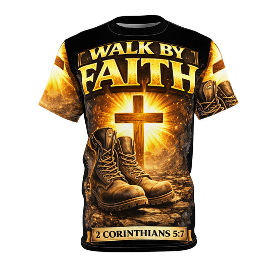 Unisex Cut & Sew Tee (AOP)