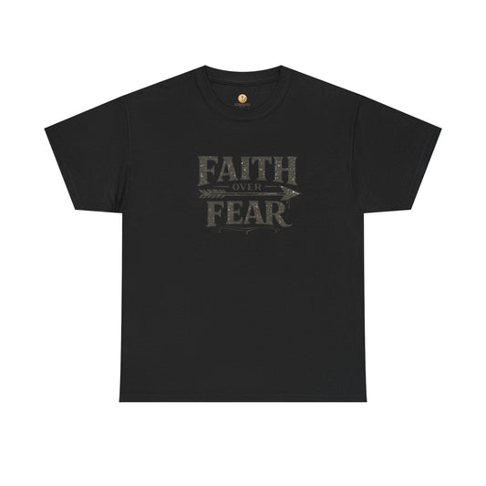 Faith Over Fear T-Shirt — Inspirational Christian Tee